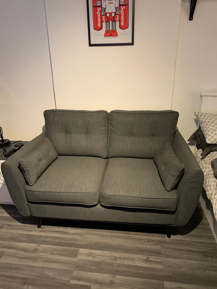 2 Seater Sofa Zinola in grey