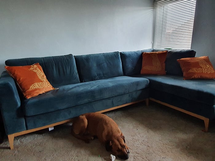 Corner sofa Gosena Wood - Nicky