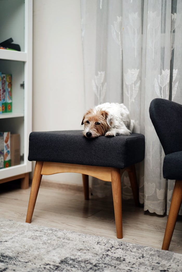Savano Footstool from @chary-marty.co.uk