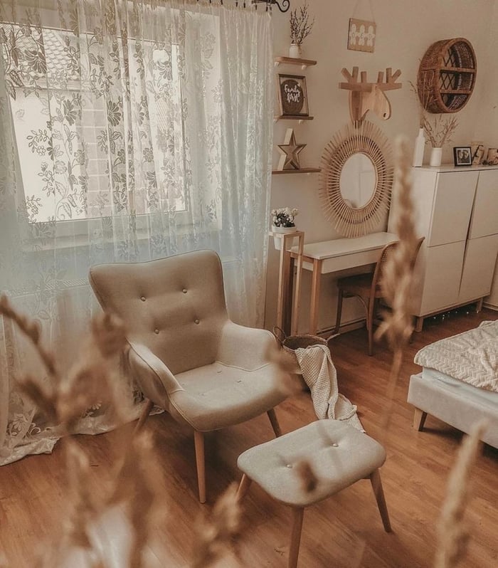 Ducon Armchair with Footstool - @darialigus