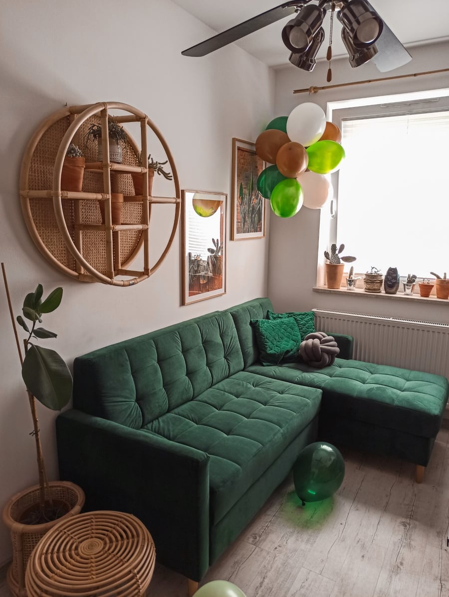 Velocity Corner Sofa Bed - @iwona_boho_home