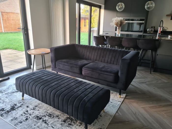 Sofa i Pufa Slender - Tayla