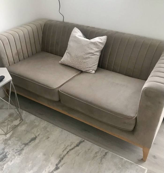 Slender Wood Sofa - Mandy