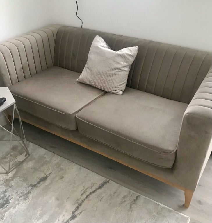 Slender Wood Sofa - Mandy