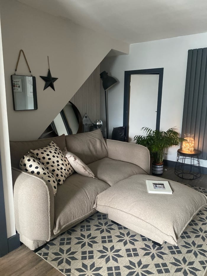 Sofa i podnóżek Bali - Gwenno