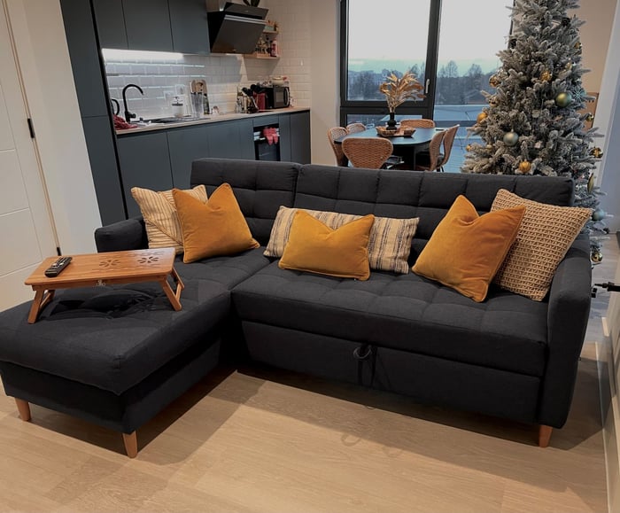 Velocity Corner Sofa Bed - Elisa 