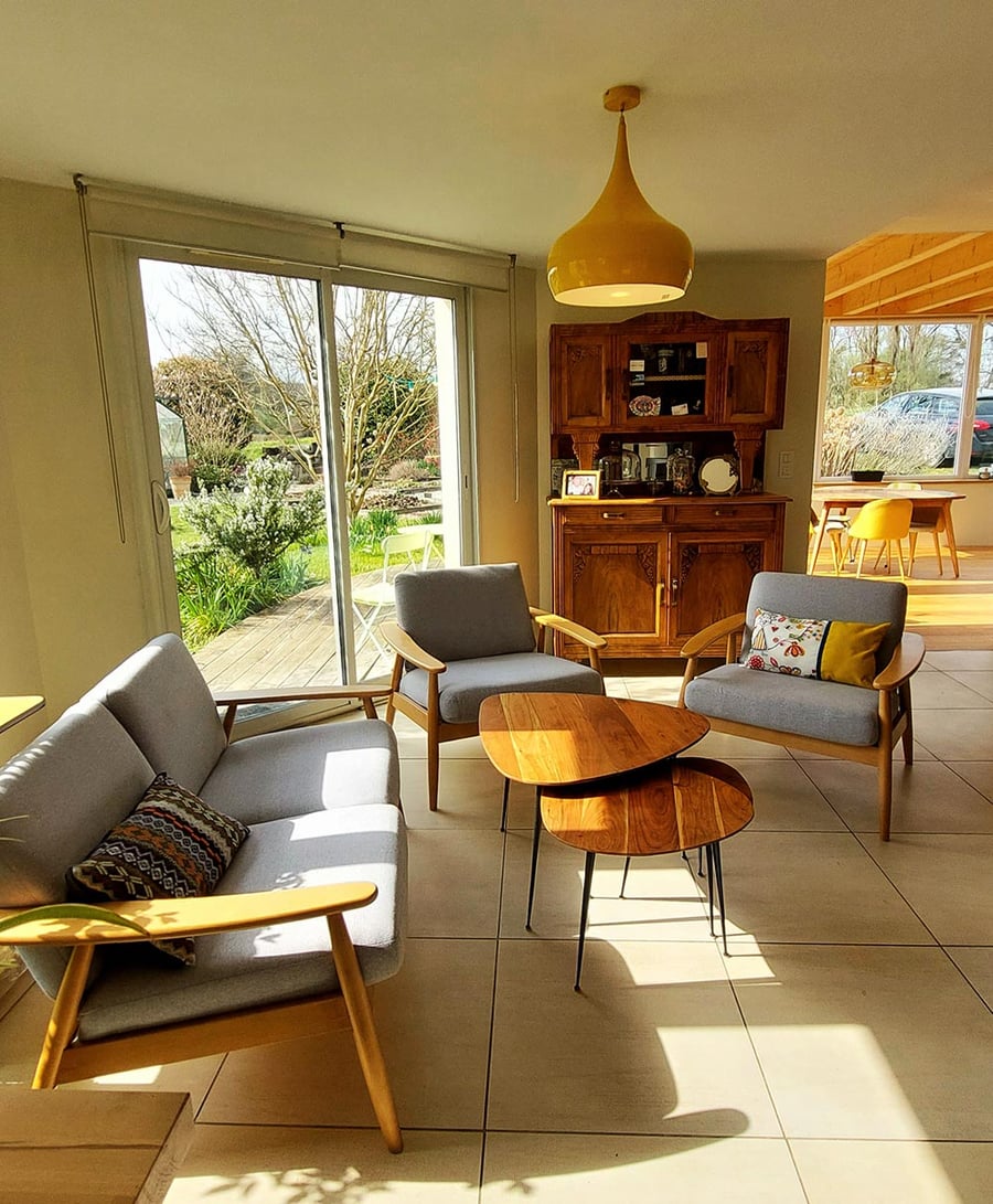Demure Sofa and Armchair - Annelyse