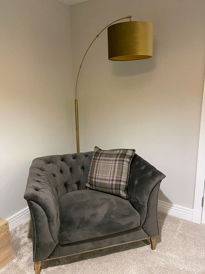 Fauteuil Chesterfield Modern Wood - Heather