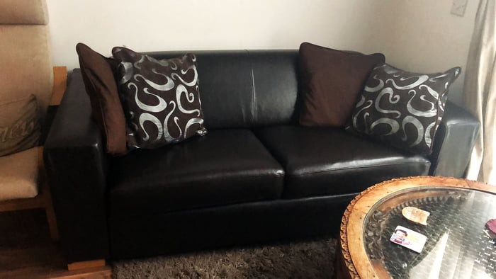 Black Gem sofa by Lisa