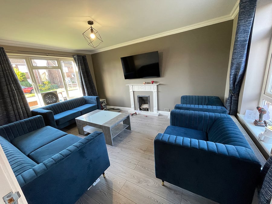 Chesterfield Modern Sofa - Perry