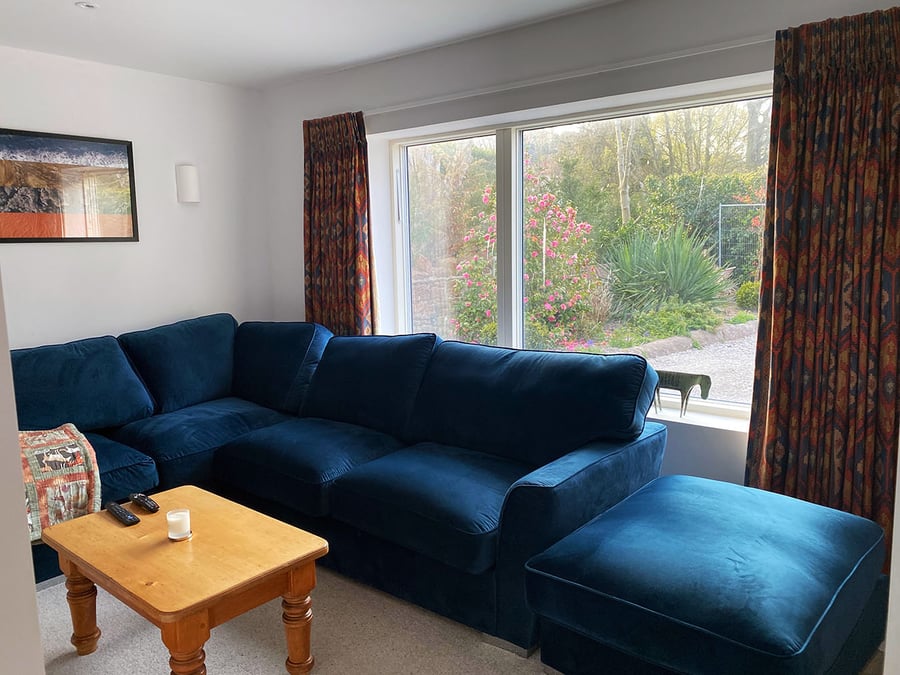Left corner with matching Majestic back cushions